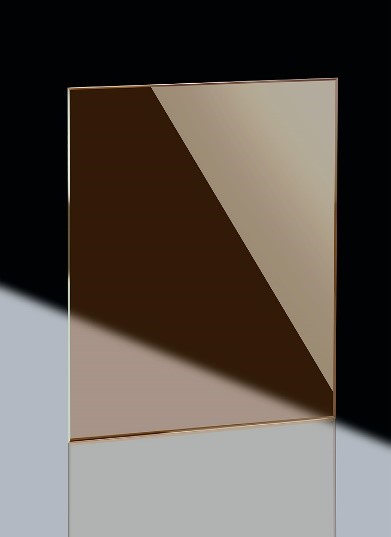 فلوت برنز رفلکس| Bronze Reflex Glass